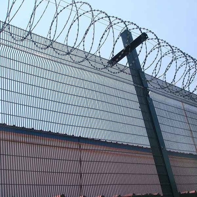 358 caldi impermeabili di Mesh Anti Climb Prison Fence immersi hanno galvanizzato