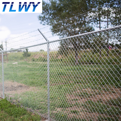 BWG18-BWG7 ha colorato la recinzione del collegamento a catena riveste 1x50m di pannelli 1.2x50m