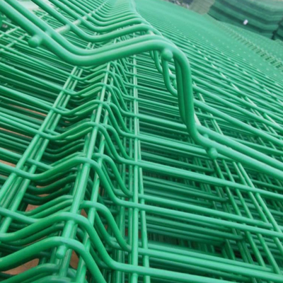 il PVC saldato 4mm di 3mm ha ricoperto 3D il cavo Mesh Fence Green che il PVC ha ricoperto
