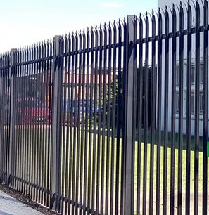 La fabbrica cinese TLWY immerso caldo ha galvanizzato la recinzione d'acciaio della palizzata