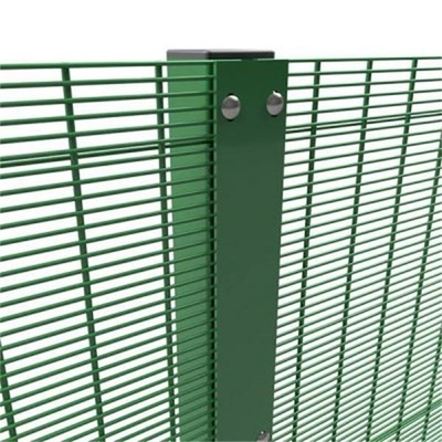 Alta sicurezza rotonda 358 Mesh Fencing della posta 50x200mm 75x150mm