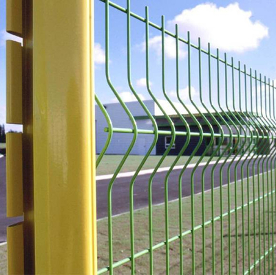 Anping TLWY ha curvato l'OEM del ODM di Mesh Fence Green Galvanized del cavo 3D