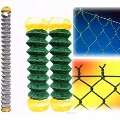 Un collegamento a catena Mesh Fencing di 10 calibri 50*50mm 75*75mm Diamond Mesh Wire Fencing