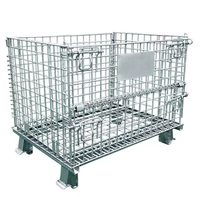 cavo Mesh Container Pallet Cages del foro di 50*50mm