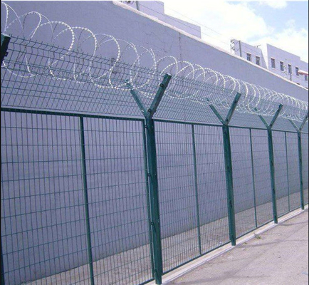 La recinzione di perimetro dell'aeroporto della prova della putrefazione ha galvanizzato sicurezza di altezza di 2.4m l'alta