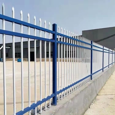 Il PVC del cortile ha ricoperto l'OEM del ODM decorativo d'acciaio galvanizzato del recinto di Zine