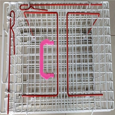 Gabbie inossidabili di Mesh Container Galvanized Wire Rabbit del cavo 52*32*40cm