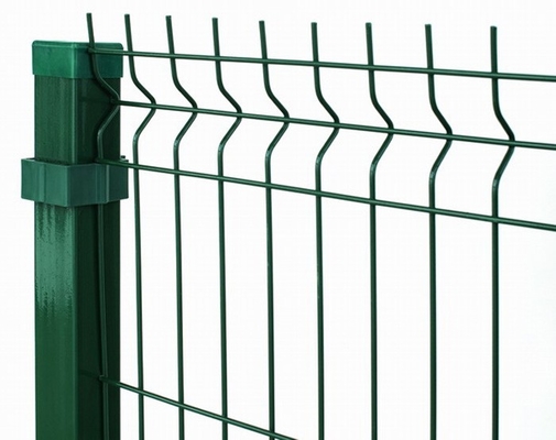 Spolverizzi il cavo saldato curvo rivestito Mesh Panels di Mesh Fence 3d del cavo 0.9m-2.4m
