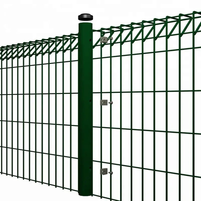 Spolverizzi il cavo saldato curvo rivestito Mesh Panels di Mesh Fence 3d del cavo 0.9m-2.4m