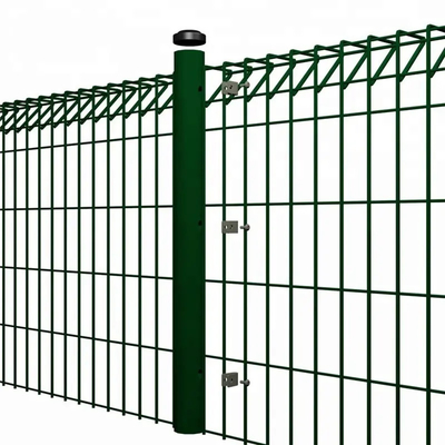 Spolverizzi il cavo saldato curvo rivestito Mesh Panels di Mesh Fence 3d del cavo 0.9m-2.4m