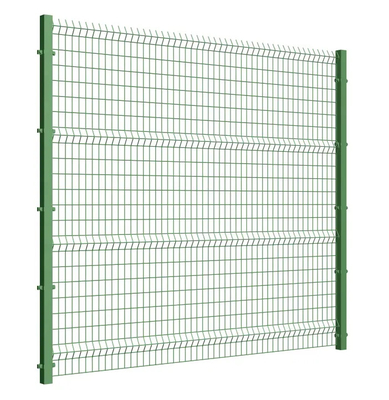 Il PVC ha ricoperto il recinto Rustproof di Mesh Fence Welded Curved Mesh del cavo 3D di 2.5m