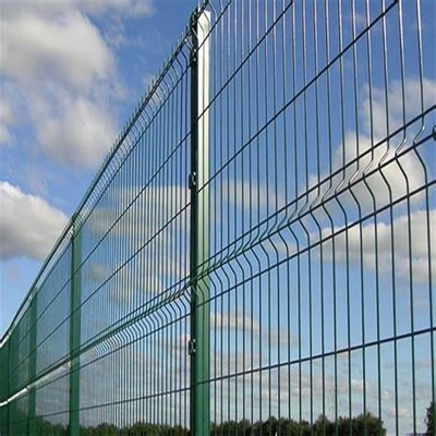Altezza decorativa di Mesh Fence Green Vinyl Coated 1030mm del cavo del ferro battuto 3D