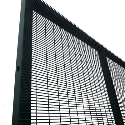 Il PVC di Mesh Fence Panel del cavo della posta 358 del quadrato di TLSW ha ricoperto