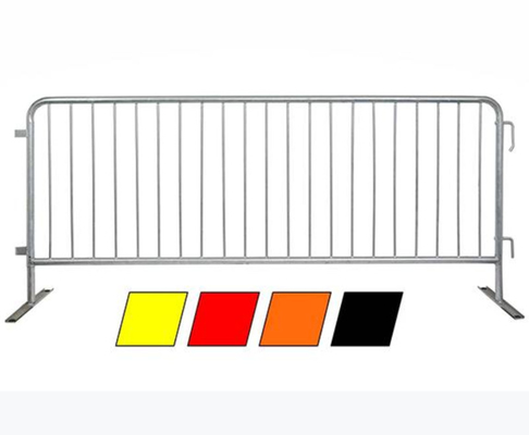 Barriere d'acciaio di controllo di folla del ODM dell'OEM 1.1x2.1m 1.1x2.2m 1.1x2.5m