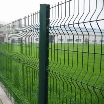 Cavo cinese Mesh Fence di Panel Curvy Welded del recinto del giardino della fabbrica 3D di alta qualità di Anping TLWY con le poste della pesca