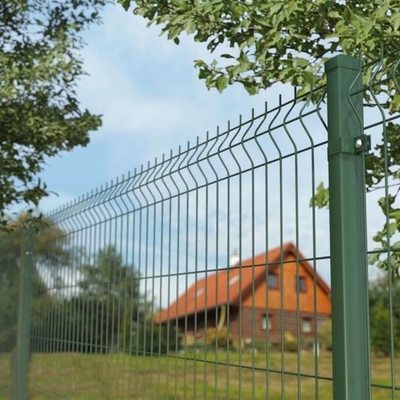 poste di Mesh Fence Panel With Peach del cavo del giardino 3D di 3mm 4mm 4.5mm