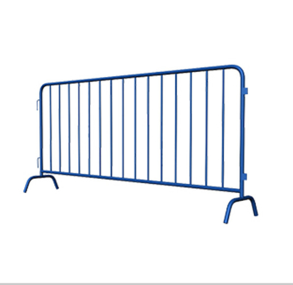 Barriere di recinzione pedonali tubolari di sicurezza stradale 2.4*1.5m