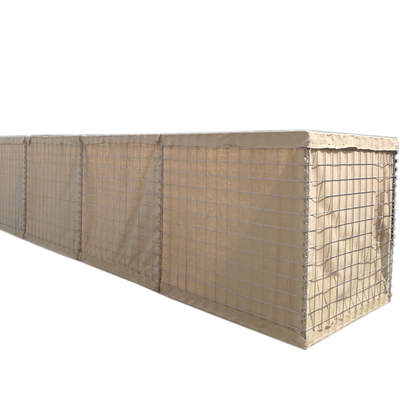 Mil 2 Militaty Gabbione Oliver Color Hesco Barrier Heavy Duty
